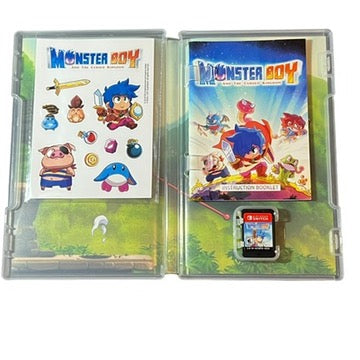 Used Monster Boy and the Cursed Kingdom Nintendo Switch Video Game with Case | Preowned at JenDore