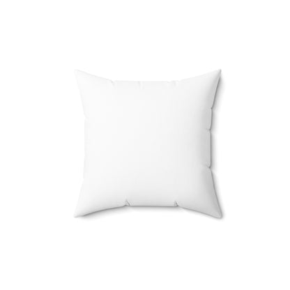 JenDore Dreamland Swirl Spun Polyester Square Pillow