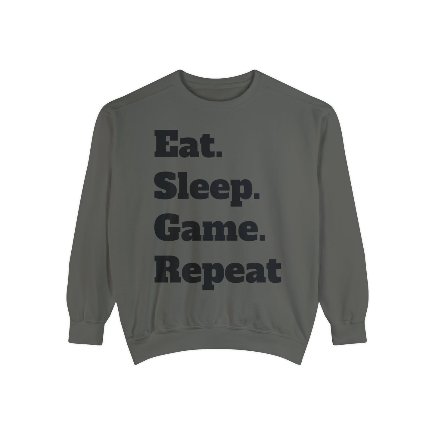 JenDore Eat Sleep Game Repeat Sweatshirt