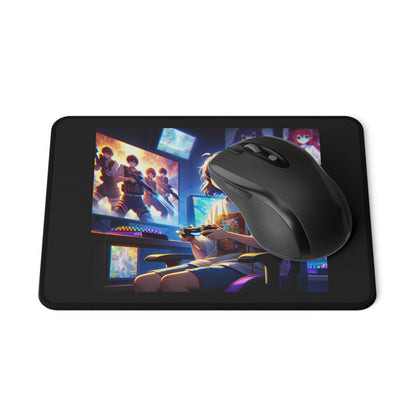 JenDore Anime Girl Gamer Non-Slip Gaming Mouse Pad