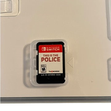 Used This is Police II Nintendo Switch Game with Case | Preowned at JenDore