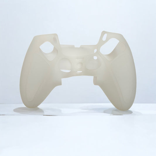 JenDore Clear Anti-Slip Edge Silicone Cover for PS5 Controller – Protective & Stylish!