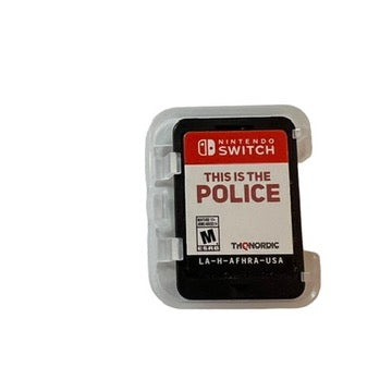 Used This is Police Nintendo Switch Game with Case | Preowned at JenDore