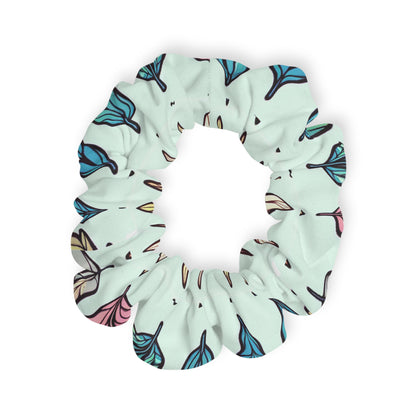 JenDore® Hair Colorful Leaf Scrunchie