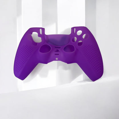 JenDore Purple Anti-Slip Silicone Cover for PS5 Controller – Protective & Stylish!