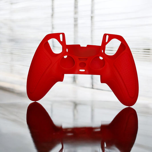 JenDore Clear Anti-Slip Edge Silicone Cover for PS5 Controller – Protective & Stylish!