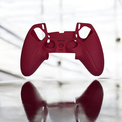 JenDore Clear Anti-Slip EdgeSilicone Cover for PS5 Controller – Protective & Stylish!