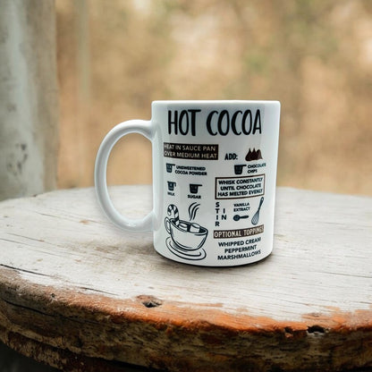 JenDore Hot CoCoa 12 oz. Ceamic Mug