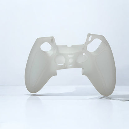 JenDore Clear Anti-Slip Edge Silicone Cover for PS5 Controller – Protective & Stylish!