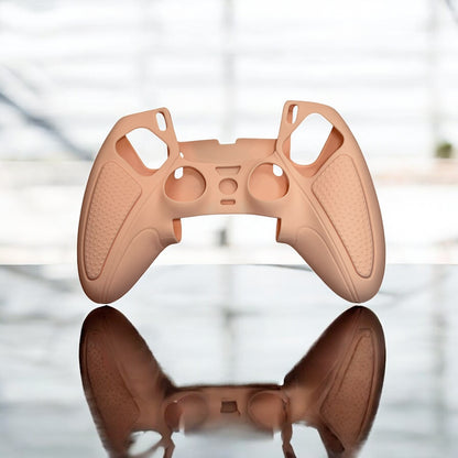 JenDore Clear Anti-Slip Edge Silicone Cover for PS5 Controller – Protective & Stylish!