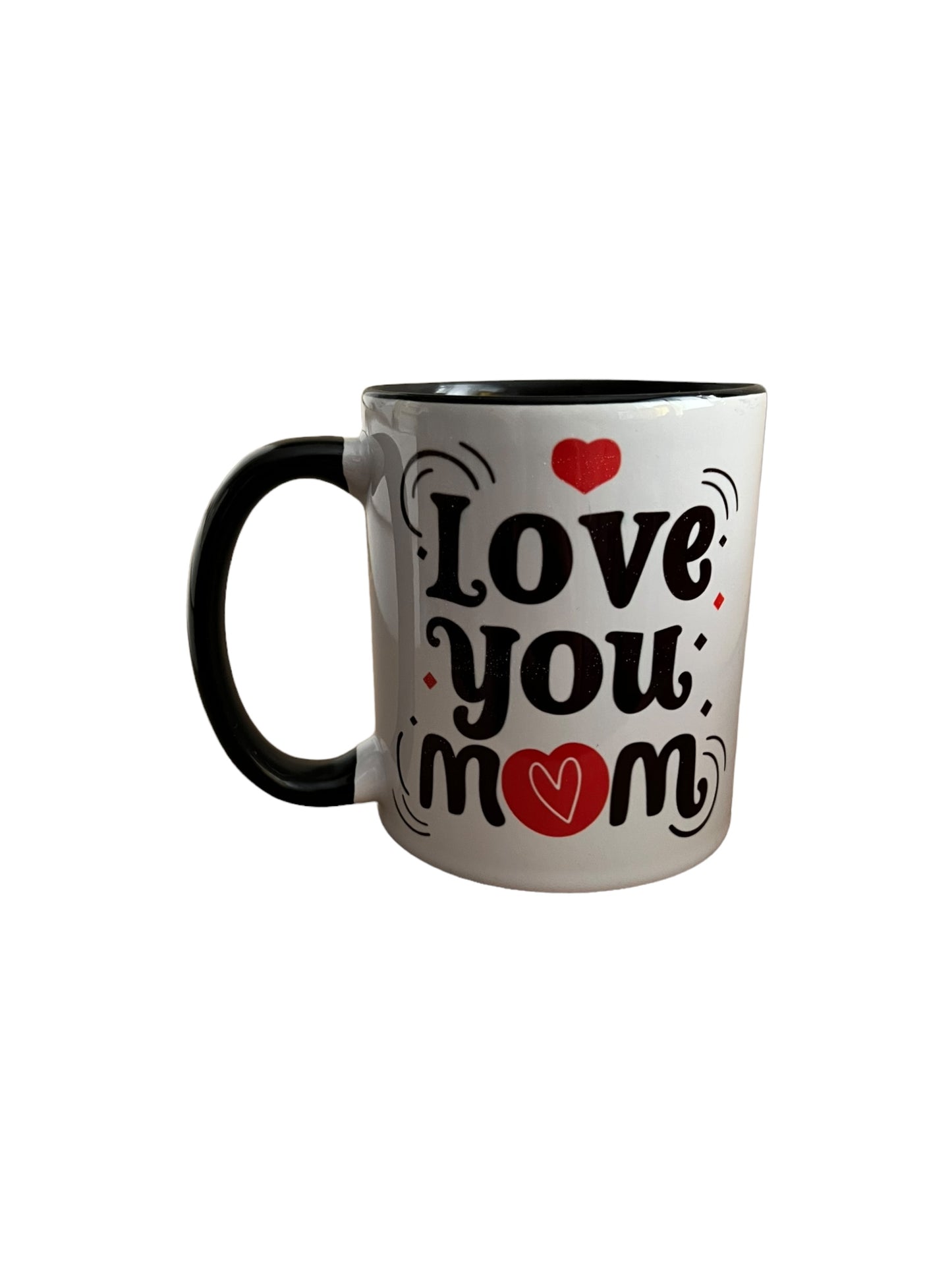 JenDore Love you Mom 12 oz. Ceramic Mug