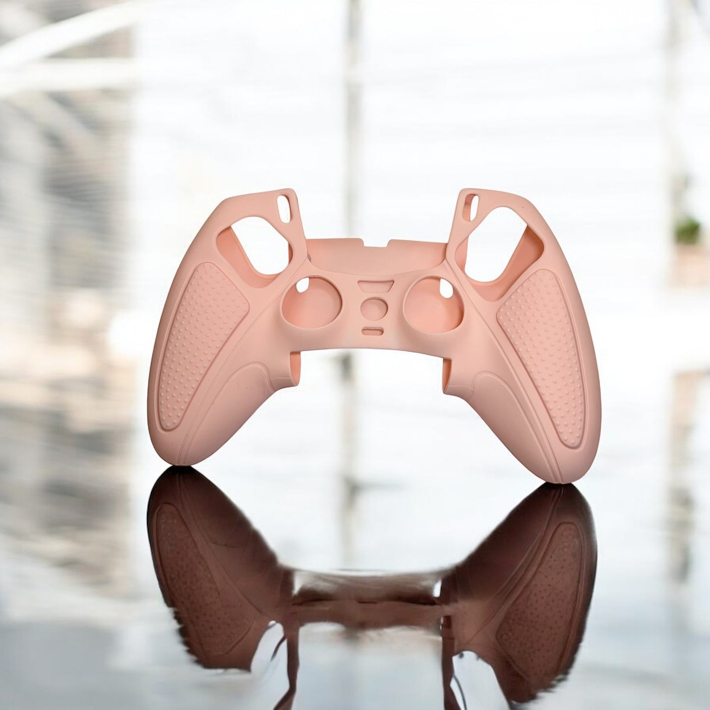 JenDore Clear Anti-Slip Edge Silicone Cover for PS5 Controller – Protective & Stylish!